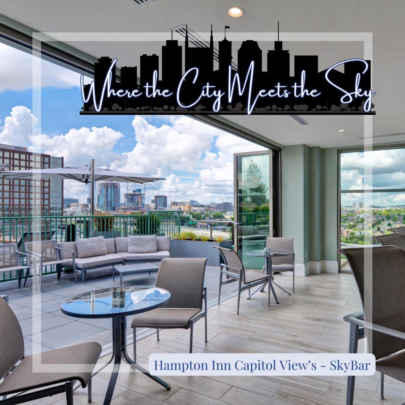 Hampton Inn & Suites Nashville Downtown Capitol View, Tn מראה חיצוני תמונה